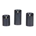 Velas LED - azul - juego de 3