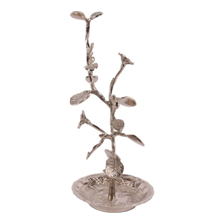 Soporte para joyas - plata - 25 cm