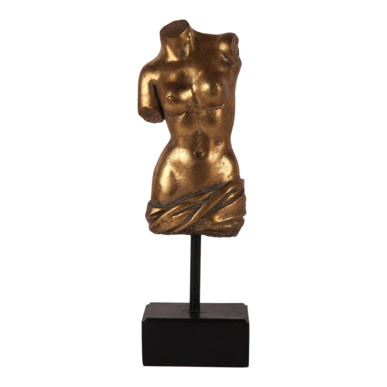 Busto - dorado - 30,3 cm - 1 pieza