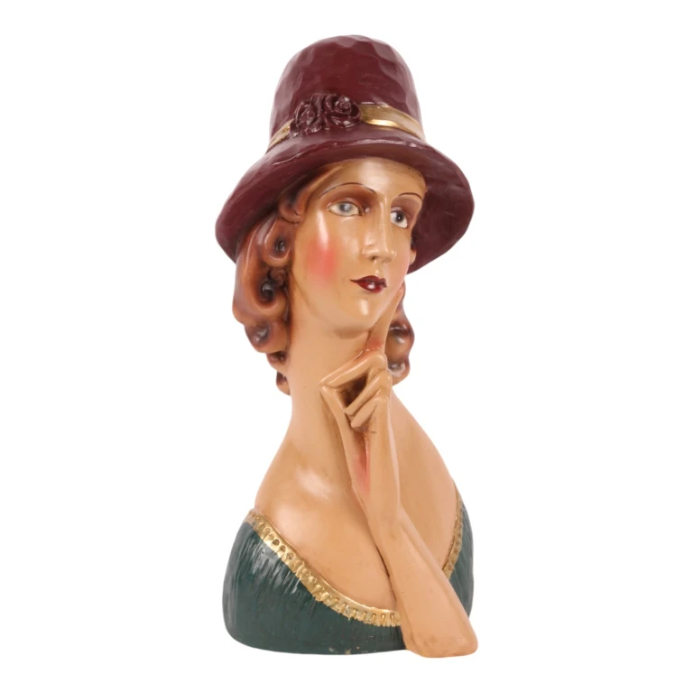 Busto mujer - marrón - 44,5 cm