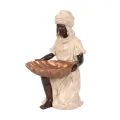 Moorse figuur - ivoor - 36,5 cm - kunsthars