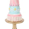 Pastel decorativo - rosa - 47 cm - resina artística