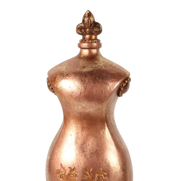 Busto de maniquí torso - dorado - 41 cm - 1 pieza