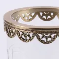 Windlicht Fadida 23,5 cm - Goud - Messing / Glas