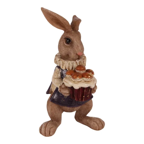 Konijn resin 14 cm