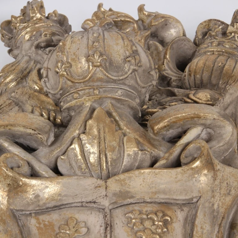 Placa de pared - beige/marrón - 38 cm - resina artística