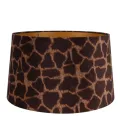 Lampenkap - Girafprint - 40 cm - Bruin - Stof