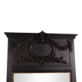 Wandspiegel - zwart - 102 x 64 cm