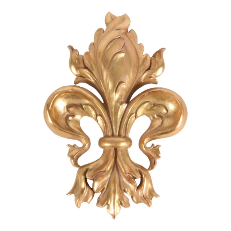 Adorno de pared - dorado - 33 cm - resina artística