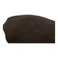 Bijzettafel Bomenprint Aluminium - Goudbruin - 50 cm