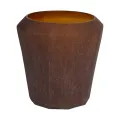 Vaas Diamond - 29 cm - amber - glas