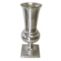 Jarrón - 86 cm - plata - aluminio