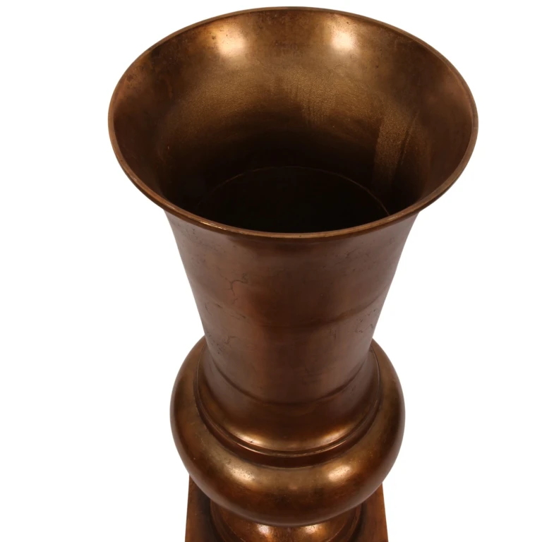 Jarrón - 86 cm - bronce antiguo - aluminio