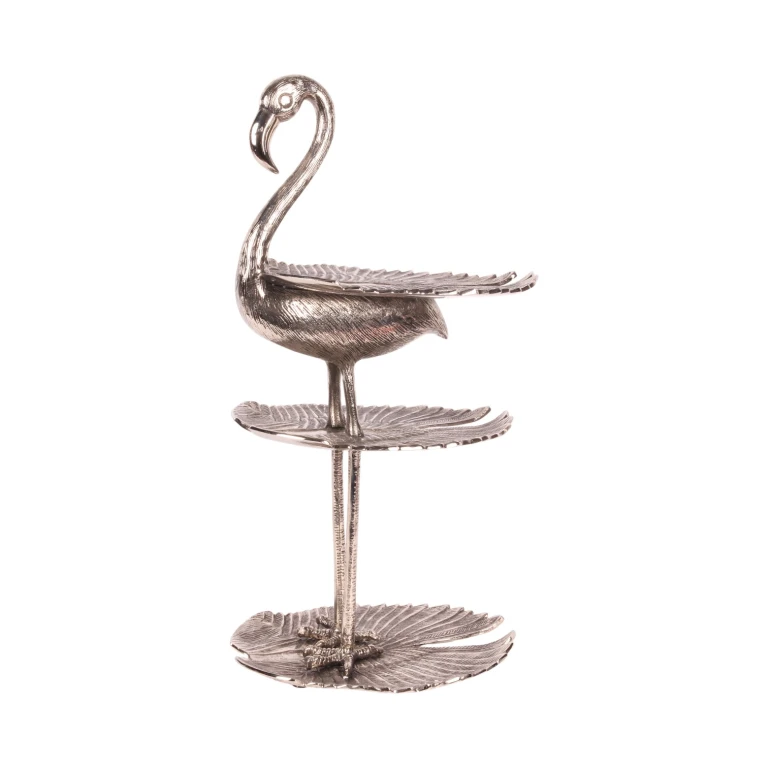 Estantería Flamingo - 65 cm - plateado - aluminio