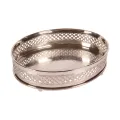 Dienblad ovaal - zilver - 30 cm - 1 stuk
