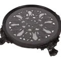 Taartplateau 35 cm zwart kunsthars - 1 stuk