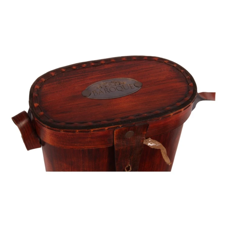 Binoculares - latón - con bolsa incluida - 14 cm
