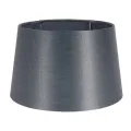 Lampenkap - rond - 30 cm - blauw - stof