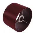 Lampenkap Cilinder - 20 cm - Rood - Stof