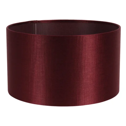Lampenkap Cilinder - 30 cm - Rood - Stof